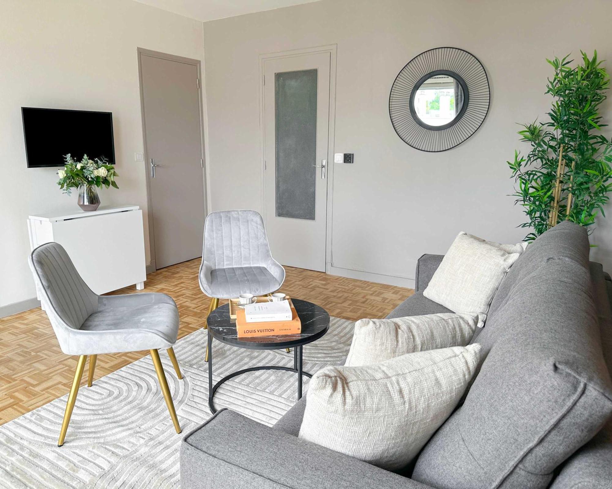 Brand-New Studio With Eiffel Tower View Paříž Exteriér fotografie